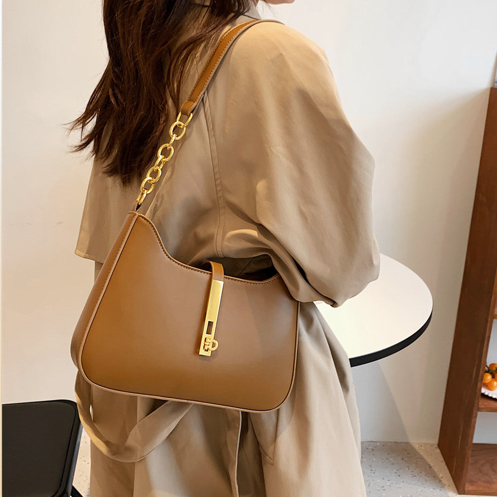 Allia Vegan Leather Shoulder Bag