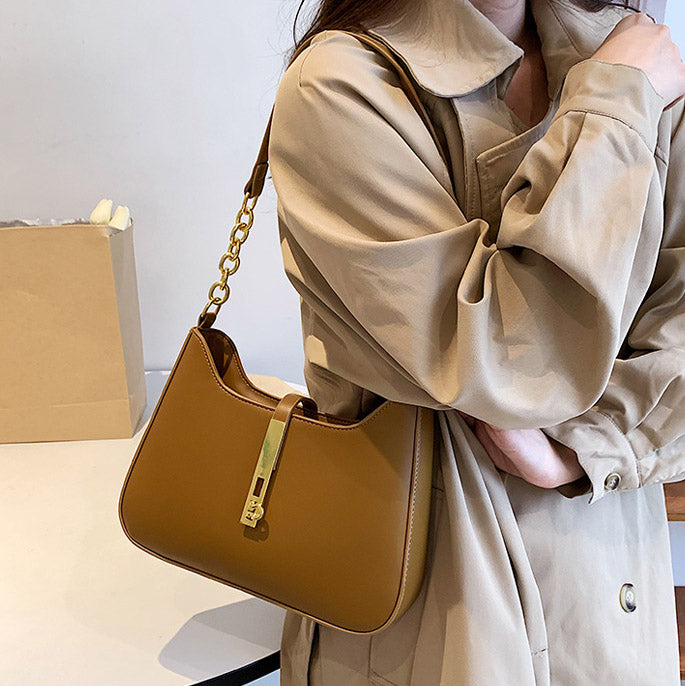 Allia Vegan Leather Shoulder Bag