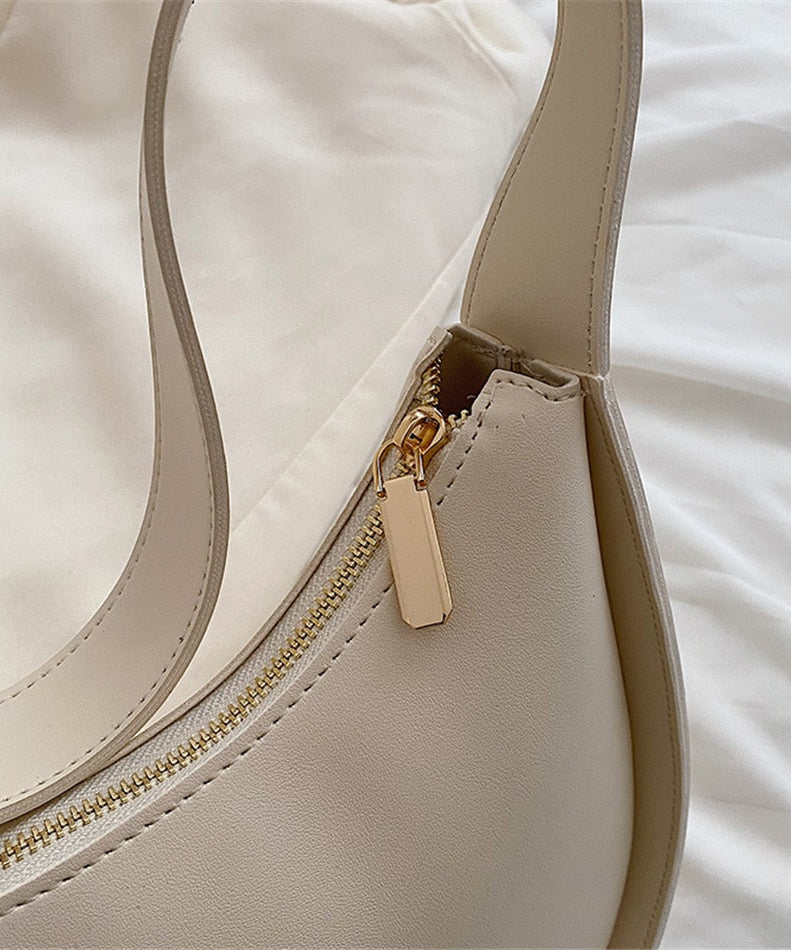 Viora Vegan Leather Shoulder Bag