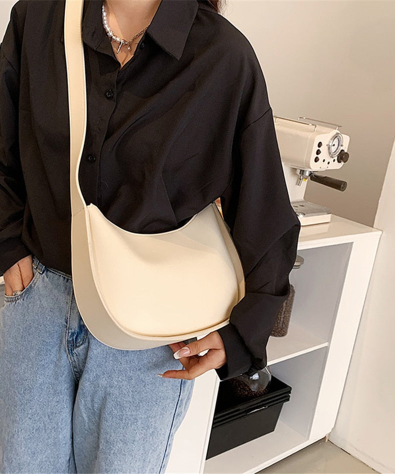 Viora Vegan Leather Shoulder Bag