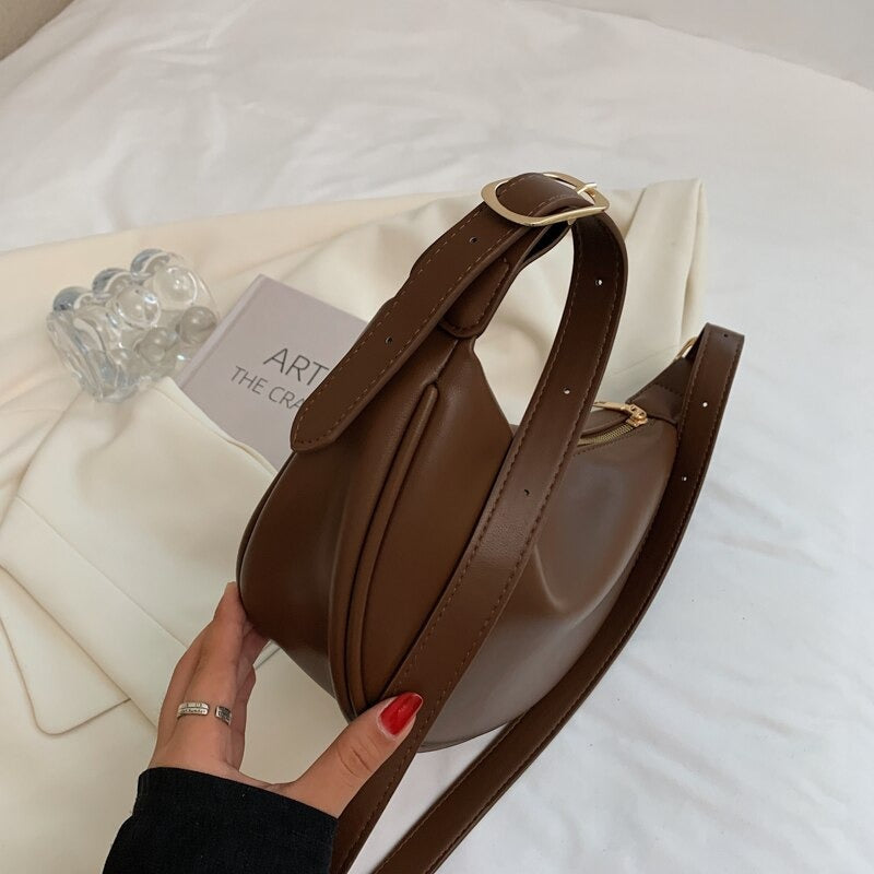 Belloria Vegan Leather Crossbody Bag