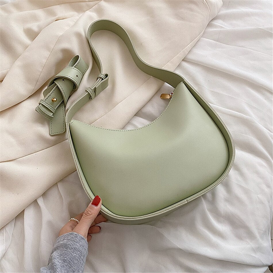 Viora Vegan Leather Shoulder Bag