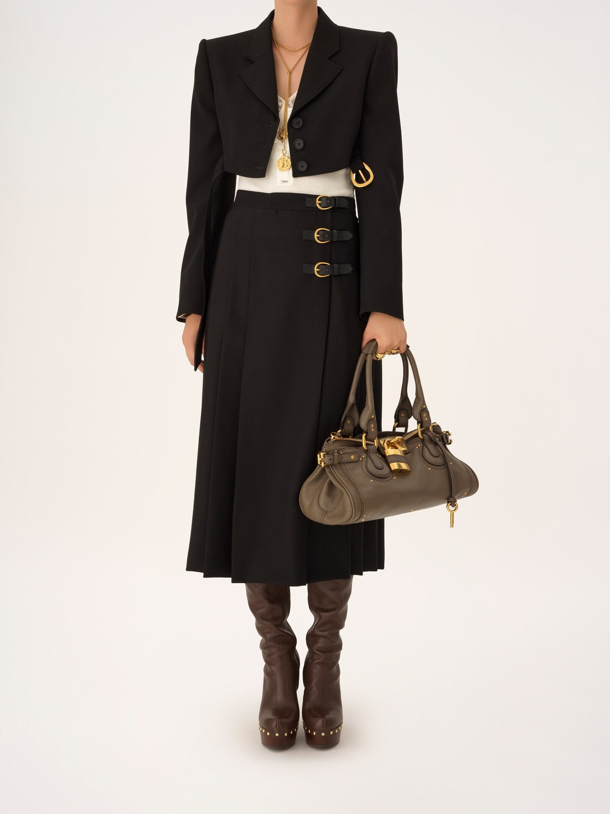 Sac Paddington en cuir grainé - 10