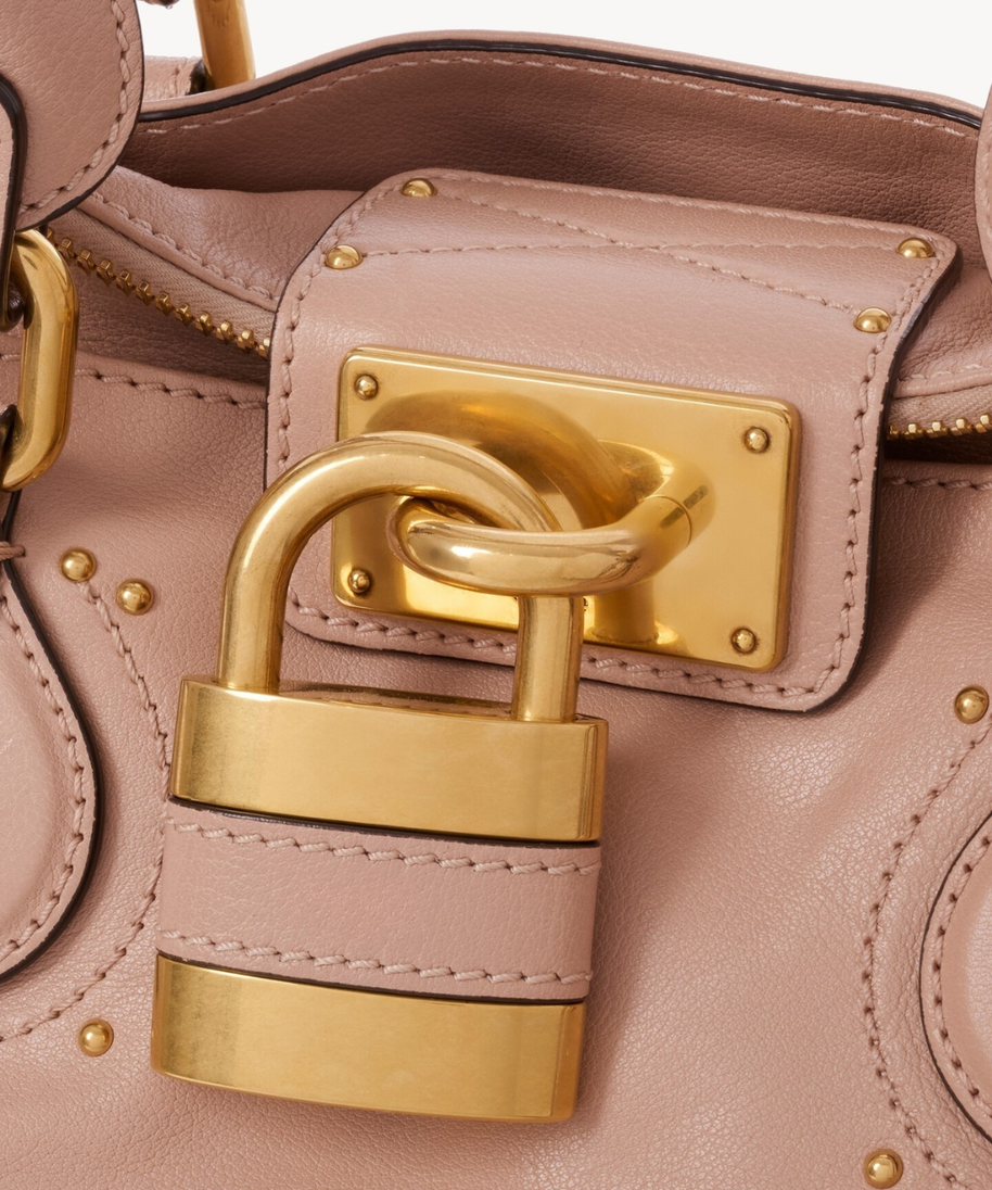 Sac Paddington en cuir grainé