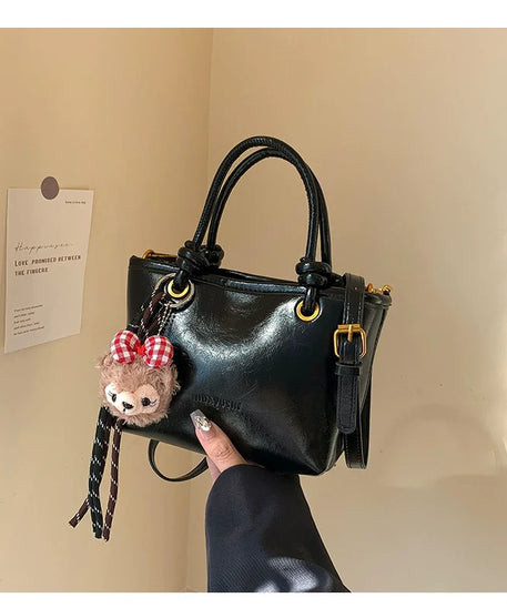 Rosvianne Teddy Charm Mini Bag