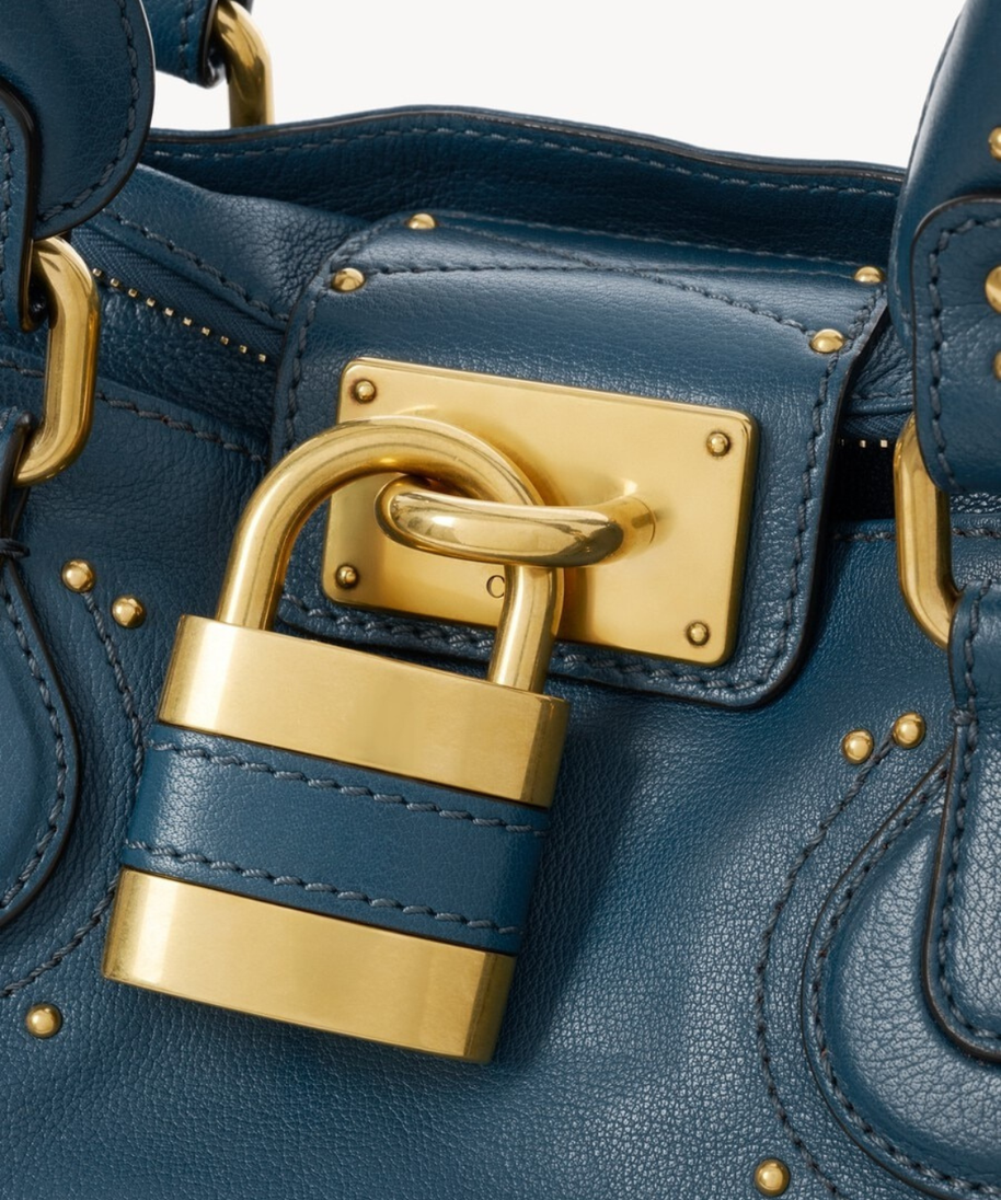 Sac Paddington en cuir grainé