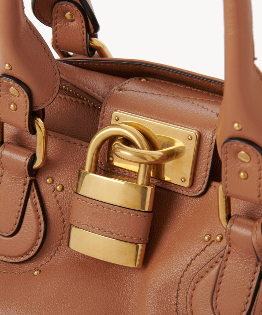 Sac Paddington en cuir grainé