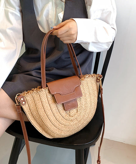 Sunny Vegan Leather Tote Bag