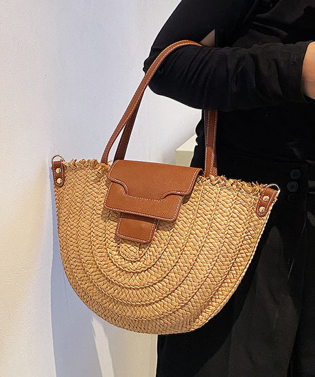 Sunny Vegan Leather Tote Bag