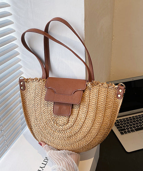Sunny Vegan Leather Tote Bag