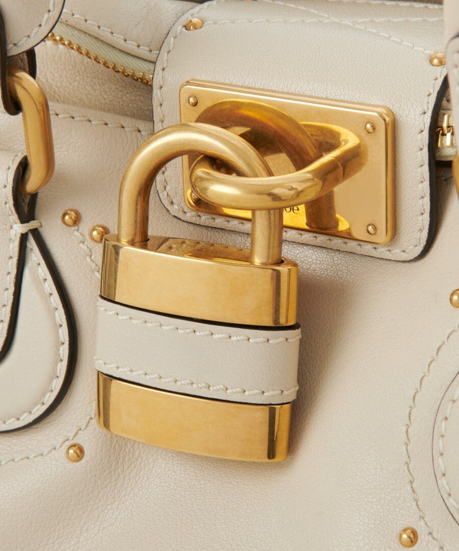 Sac Paddington en cuir grainé