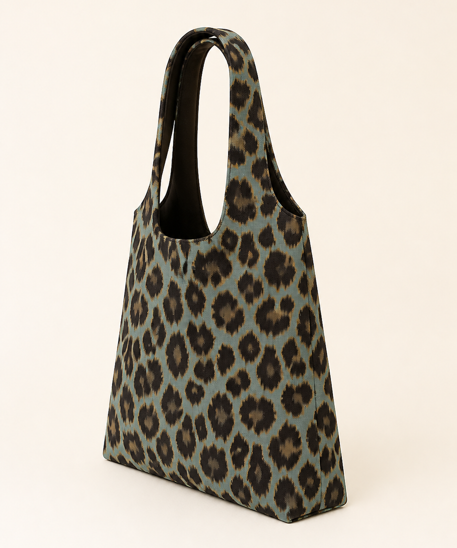 Knockout Canvas Shoulder Bag — back detail