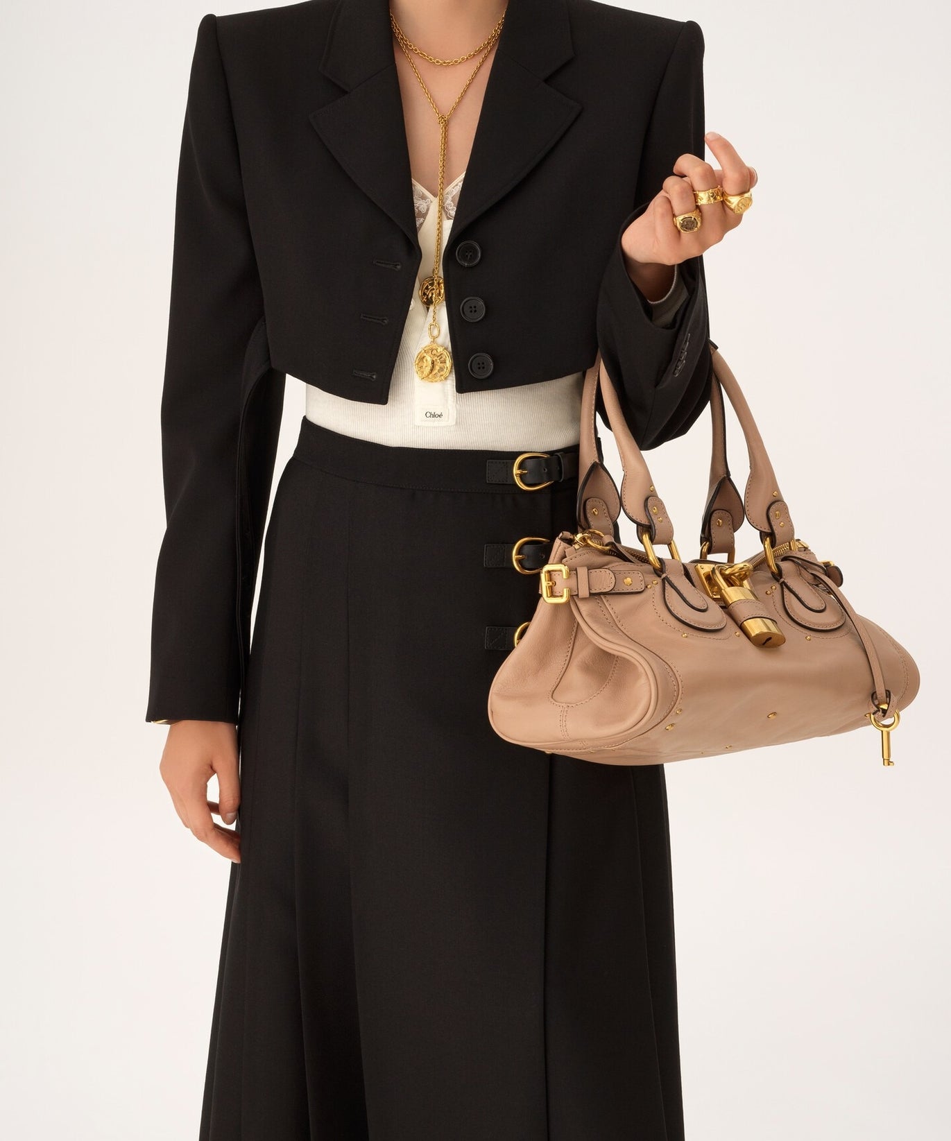 Sac Paddington en cuir grainé - 4