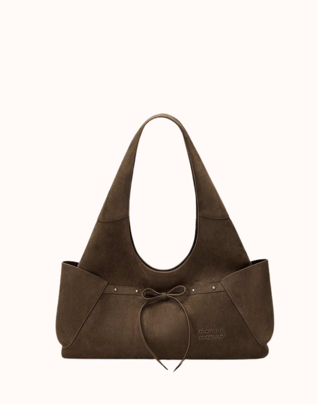 Bolso de hombro de ante Chai