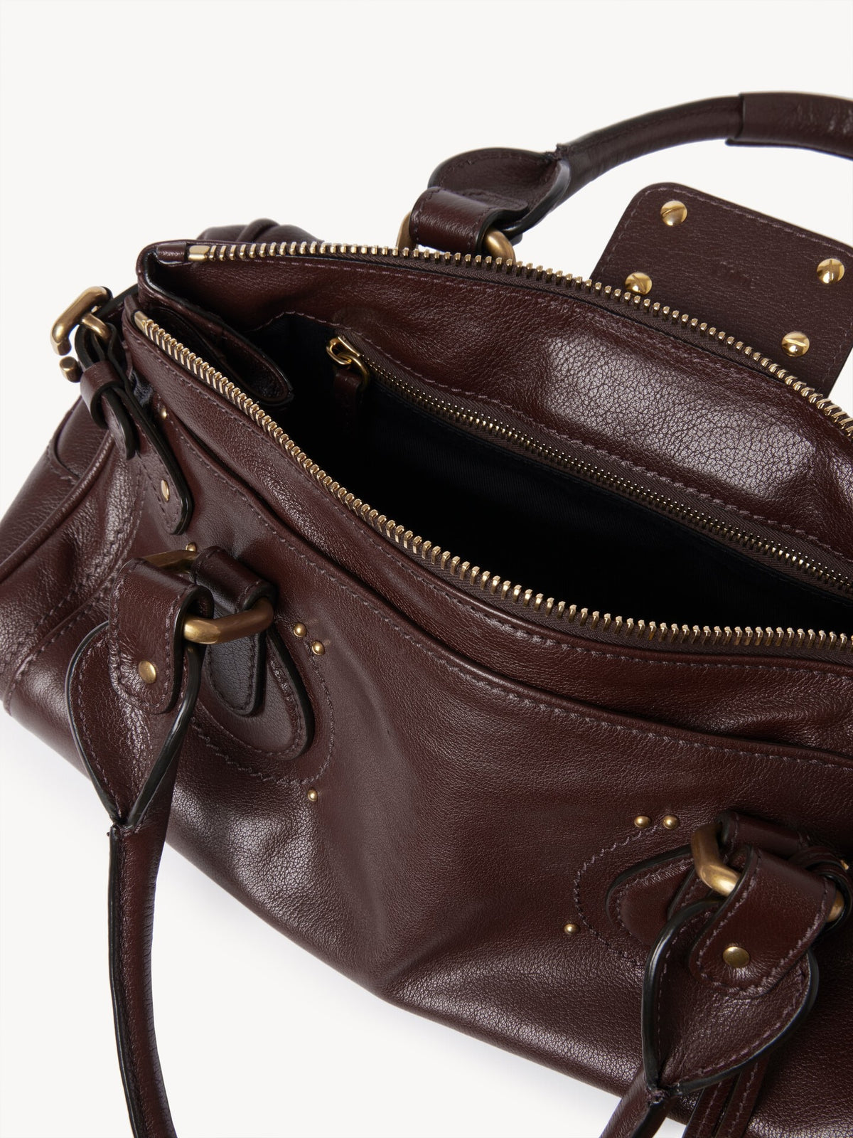 Sac Paddington en cuir grainé - 6